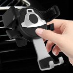 Wholesale Easy Universal Gravity AC Air Vent Car Mount Holder KI-002 (Black)